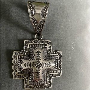 Vincent Platero Silver Cross